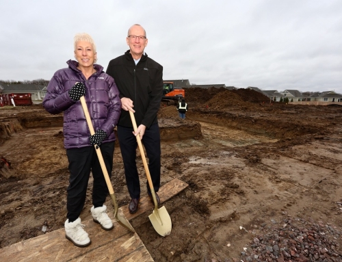 Ground Breaking at the Villas at Fable Hill