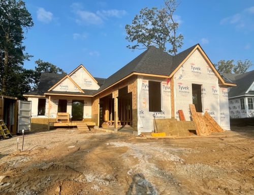 Spring Farm Model Home at Anderson Woods Progress Update