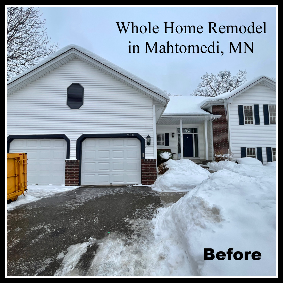 Mahtomedi Whole Home Remodel Before