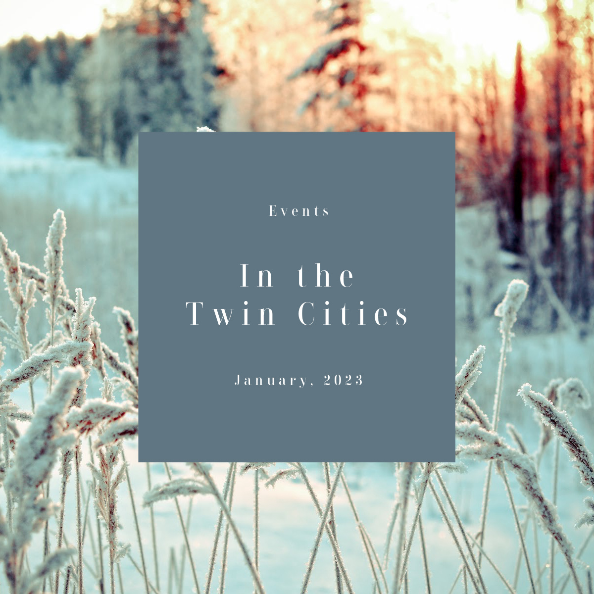 Events in the Twin Cities this January 2023