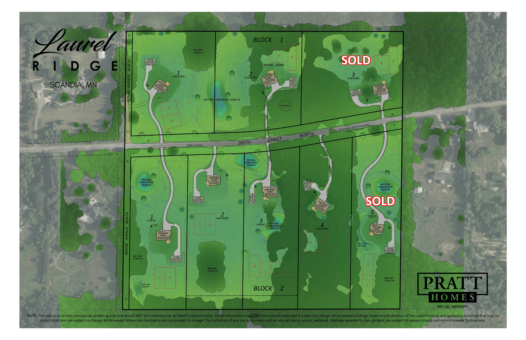 Laurel Ridge Map for Website laurel ridge minnesota