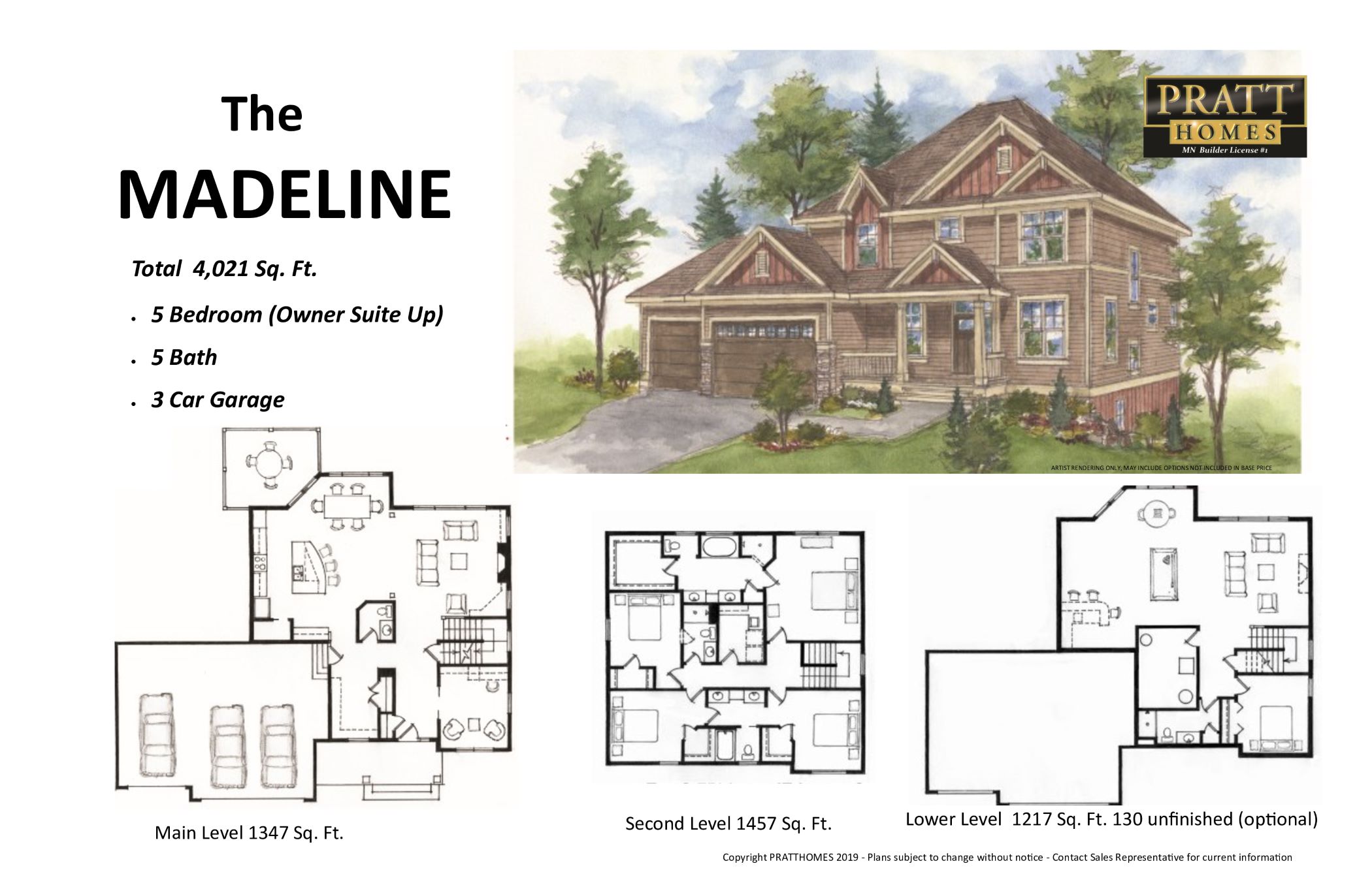 madeline floorplan st paul, mn home