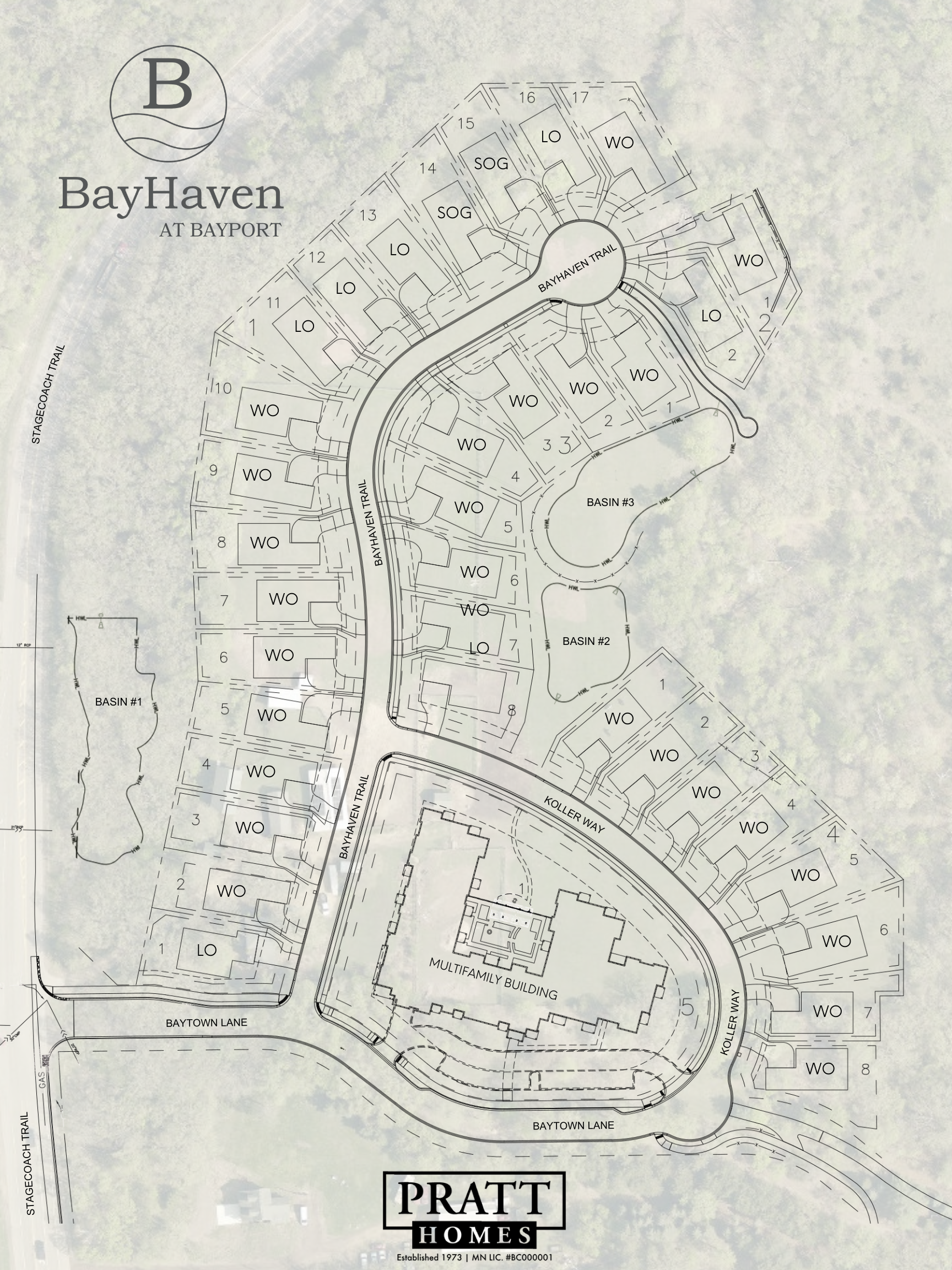 Bayhaven in bayport plat map