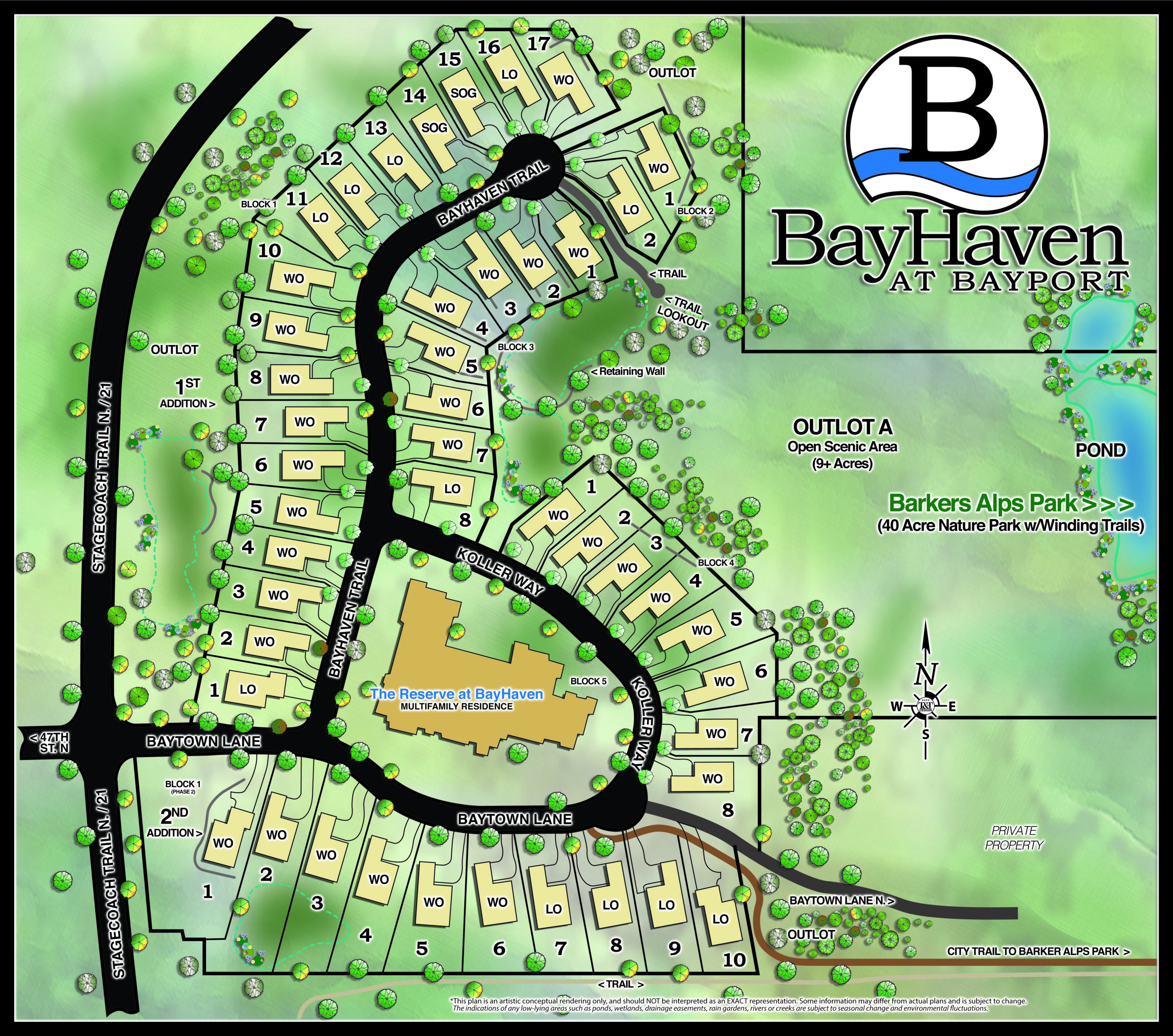 bayhaven at bayport, mn new homes