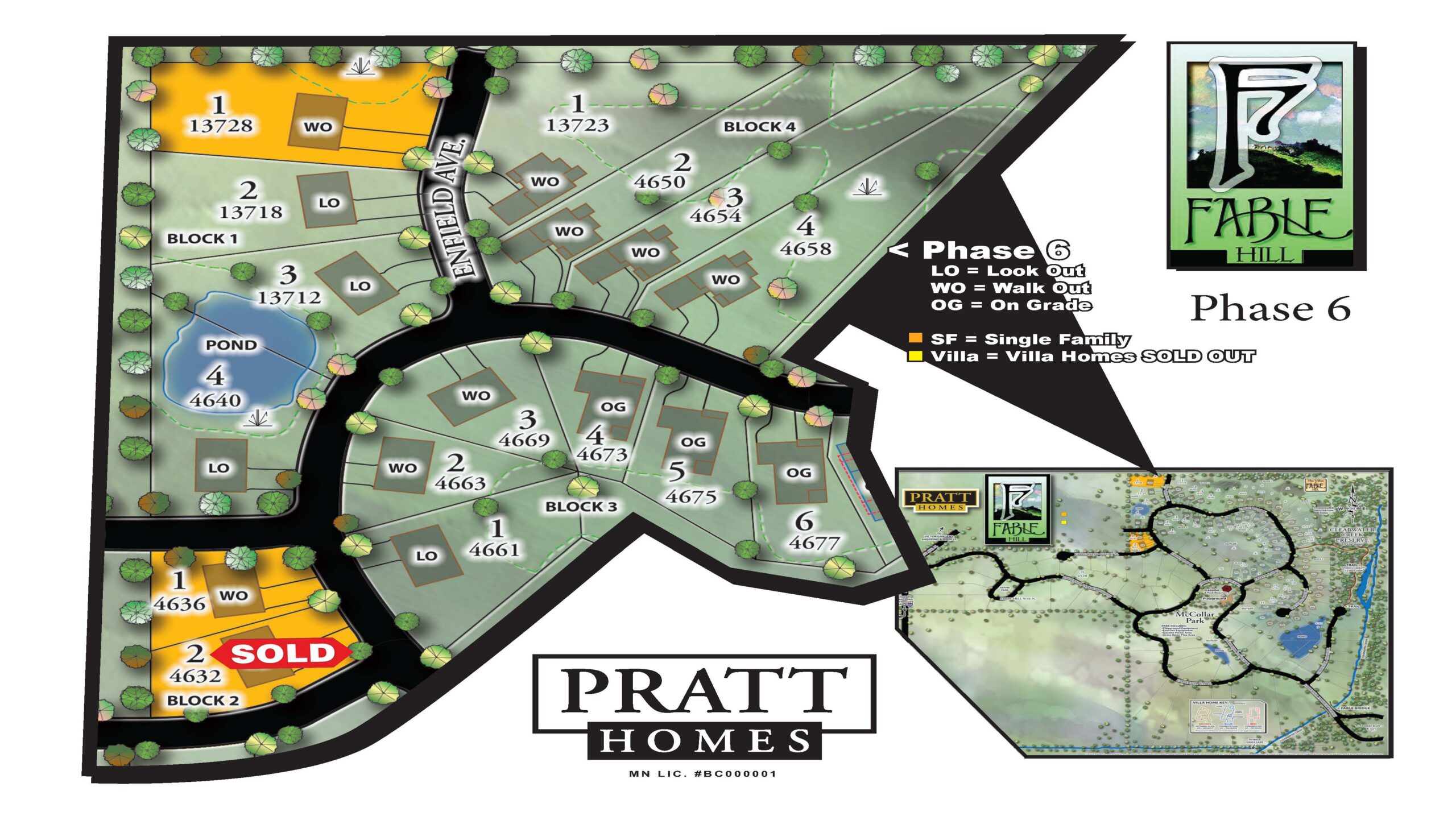 6thAddition6.25 (2) Fable Hill Plat map